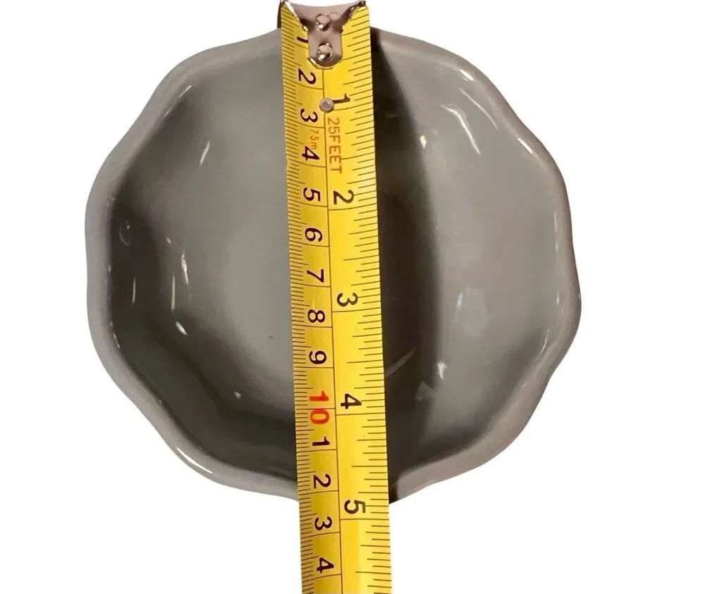 Temp-tations Gray Woodland Nesting Pedestal  Bowl Set of 4